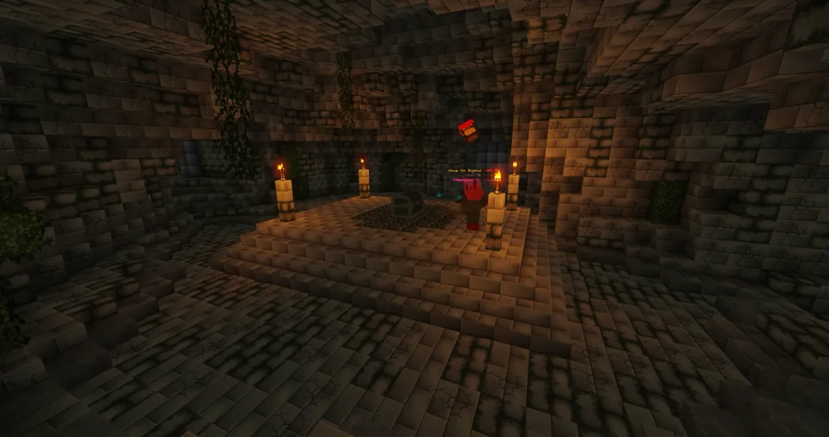 The chest under the crypts, where the reward roll happens